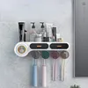 multifunctional toothbrush holder