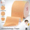 Elbow knäskydd värt Defence 6st Kinesiologi Tape Athletic Recovery Elastic Tapes Gym Fitness Bandage Jiont Support Muscle Pain Relief Pad 230307