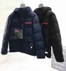 Parkas en duvet pour hommes Designer et T-shirt pour femmes impression d'épissage à manches courtes au début du printemps double brin tissu en coton fin processus d'impression numérique BDPR