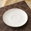 Tazze piattini 1 set inglese decorativo elegante tazza di caffè acqua piattino per la casa Housewarming Cafe