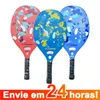 Tennisracketar för partner Big Sells Carbon and Glass Fiber Beach med skyddspåse Cover Soft Face 230307