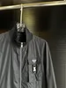 2023 última chaqueta de diseñador moda bolsillo empalme diseño de marca de lujo para hombre chaqueta con cremallera informal