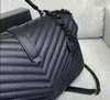 Projektanci torby na ramię Kobiet złoty łańcuch crossbody crossbody torebka skórzana torebka TOTE Flip Cover Torby Piganal Torby Messenger 30 cm