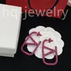 2023 Boucles d'oreilles Designer pour femmes Stud Luxury Gold Heart Shape Pearl Crystal Gol Double V Letter 925S Silver Jewelry Classic 88 2370