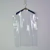 Armoire de rangement de vêtements 10 pièces/lot en plastique Transparent cache-poussière vêtement de vêtements sac de poche suspendu Non jetable