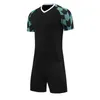 Running Sets Adult Kids Uniforms Boys Girl Youth Soccer Jersey Game Short Sleeve Kit Breathable Sport Shirt Sportswear