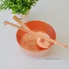 Bowls Pure Copper Bowl Spoon Chopsticks Set Handmade Tableware Prevention Of Vitiligo Cutlery