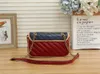 Messenger Bag Chain Tote Messenger Bag Hanging Bags Luxury Sling Bag Purse Brand Designer Classic Handbag Paris Flip Wallet 3023