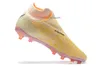 Scarpe da calcio per bambini da uomo Phantom GX Elite United DF FG Blaze Edizione limitata Baltic Blue Pink Anti-Clog Pack Fusion Volt FG Guava Ice Nero Tacchetti da calcio