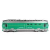 Diecast Model 1 87 Simulato Treno in lega Locomotiva Pull Back Vehicle Toy Suno Lights 230308