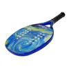 Tennis Rackets Plate Tennis Racket carbono EVA FOAM CORE LIGHTWELT PELHE MULTIXO CORES FIBER PEACH 230307