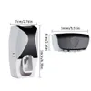 Toothbrush Holders 2pcsset Toothpaste Dispenser Automatic Wall Mount Bathroom Squeezer 5 Slots 230308