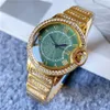 10% rabatt på Watch Watch Full Women Ladies Girl Diamond Style Luxury Steel Metal Quartz Clock CA 70