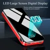 Tweewegs snel opladen Power Bank 20000MAH draagbare pocket HD digitale display externe batterij voor iPhone Xiaomi Huawei