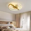 Hanglampen Noordse veerlichten Zwart goud moderne led hangende lamp voor woonkamer huis loft decor luminaire