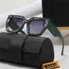 Lunettes de soleil design de luxe pour hommes et femmes Protection UV Lunettes de soleil avancées Options multicolores