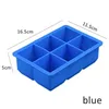 Ice Cream Tools Ice Cube Tray Silicone Soft 246grid Big Ice Cube Mold BPA Free Large Square Ice Ball Maker Cocktail Whisky Bar Tool Z0308