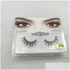 False Eyelashes Makeup Perfect For Length Brand Mink 3D Gorgeous From Day To Night Drop Delivery Health Beauty Eyes Dhobn