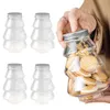 Garrafas de armazenamento Jars de armazenamento moderno jarra de natal árvore decorativa centro de casamento jarros doces de sala de estar para desktop lanche o organizador home decoração j230301