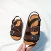 Slipper ULKNN 2023 kid s Summer BOY S Girls Baby Sandals Beach Girl For Boys students school sandals 230308