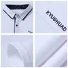 Polos męski Arcsinx 5xl polo koszula mężczyźni plus size 3xl 4xl jesienna zima marka męska koszula polo długie rękawy swobodny męski koszula męskie koszule polo 230308