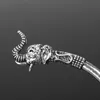 Bangle Dongsheng Fashion Elephant Head Vikings Vintage Accessy Accessessy Bangels браслеты для женщин Мужчины Главная металлическая украшения -251