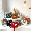Birkinbag Handsbags Designer Sacs Lycye Pattern Platinum Sac pour femmes en cuir souple Nouveau sac à main Fashion Highgra Krb1