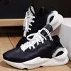 Herrskor Famous Brands Design Y-3 Kaiwa Sneakers Men Shoes Y3 Chunky Platform Sport Leather Casual Walking Trainers Storlek 38-45