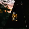Camp Kitchen Thouswinds Railroad Lampada cherosene Vintage Ing Lanterna Emozione a sospensione di metallo esterno Luce per l'illuminazione da picnic 230307