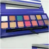 Eye Shadow High Quality Brand Makeup Palette 14Colors Limited Eyeshadow With Brush Drop Delivery Health Beauty Eyes Dhuam