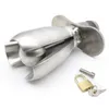 Anal Stretching Open Tool Adult Stainless Steel Anal Plug With Lock Expanding Ass Appliance Sex Toy125