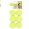 Dog Toys tuggar 6 datorer Tennis ER Special 5cm Ball Elastic Professional Throw Machine Portable Toy Endast nr 230307