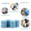 100Pcs Car Window Washing Effervescent Tablets Solid Cleaning Car Windshield Washer Fluid Glass Toilet Cleaning Car Accessories 20/40/60pcs