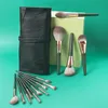 Outils de maquillage Pinceaux de maquillage 14pcs Fondation Poudre Blush Fard à Paupières Correcteur Lèvres Yeux Maquillage Brosse Avec Sac Cosmétiques Beauté Outil 230308