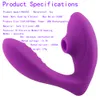 Vibrateurs Jouet Sexuel Sucer Gode Vibromasseur 10 Vitesse Vibrant Sucker Aspiration Orale Mamelon Clitoris Stimulateur Érotique pour Femmes 230307