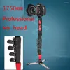 Tripods Progo Jieyang JY0506BT Profesyonel Alüminyum Monopod Video Kamerası için Monopod Yok Tripod Kafa Taşıma Çantası JY0506T Yükseklik 1750mm