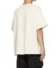 2023 Herr- och kvinnors mode-t-shirt varumärke Rhude S Simple Loose Round Neck Wash Short Sleeve Cotton EX2H