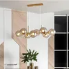 Pendant Lamps Nordic Modern Lights For Dining Room Glass Lampshade Hanging Lamp Living Home Deco Restaurant Suspension Luminaire