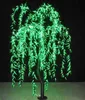 LED Willow Tree Artificial Light Green Rain Toood ao ar livre Ano Novo Festa de Casamento Iluminação de Aniversário Decoration2870636