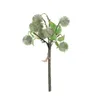 Decorative Flowers 3 Pcs/lot Simulation Green Thorn Ball Plastic Fruit Fake Plants DIY Home Decoration Accessories Flower Arrangement