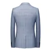 Męskie garnitury Blazery modowe wiosenne i jesienne zwykłe mężczyzn bawełniane bawełniane szczupły anglii garnitur Blaser Masculino Męska kurtka Blazer S-6xl 230308