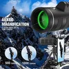 40x60 HD Spotscope con adattatore per smartphone BAK4 Prism FMC Spotscope con visione chiara in condizioni di scarsa illuminazione per viaggi in campeggio Safari