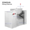 ZONESUN Équipement Industriel 10L Poudre Mélangeur Farine Grains Acier Inoxydable Pâte Mélangeur Maison Mélangeur Prétraitement pour Production ZS-CH10