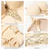 Other Panties Fajas Colombianas Thong Underwear Body Shapers Women Shapewear Bodysuit Sexy Lace Open Crotch Lingerie Vcollar Wireless Bra 230307