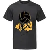 Męskie koszulki T-T-shirts Haikyuu Solleyball Club Furuodaki High School Summer Men Koszulka krótkie koszulki z krótkim rękawem
