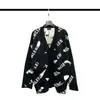 tröjor högkvalitativa tröjor designer hoodies balencgs mens takversion ins modemärke höst och vinter full tryckt 2ZSN 3WLA