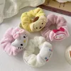 Kawaii Tinta unita Fashion Charms in peluche Fascia per capelli Accessori per fascia elastica per capelli