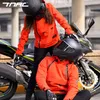 Vêtements de moto Vestes de moto Équipement imperméable Réfléchissant Racing Motocross Vent Froid Armure de protection pour hommes et femmes S-5XL