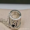 Fashion Collection 2023 New Luxury High Quality Fashion Jewelry for silver three-dimensional hollow Necklace