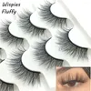 False Eyelashes Handmade Natural Long Fluffy Multilayers Multi-styles Criss-cross 3D Faux Mink Hair Eye Lash Extension